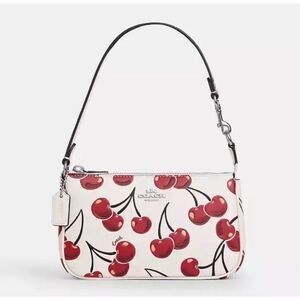 🍒🍒 NWT ❤️ COACH CZ012 Nolita 19 With Cherry Print Purse Wristlet